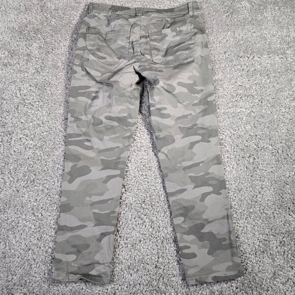 Democracy‎ Jeans Womens 8 Green Camo Skinny Ab Technology Stretch Ankle Pants - Picture 7 of 13